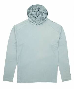 NEW PROPERLY TIED men's ravine long sleeve hoodie in jade